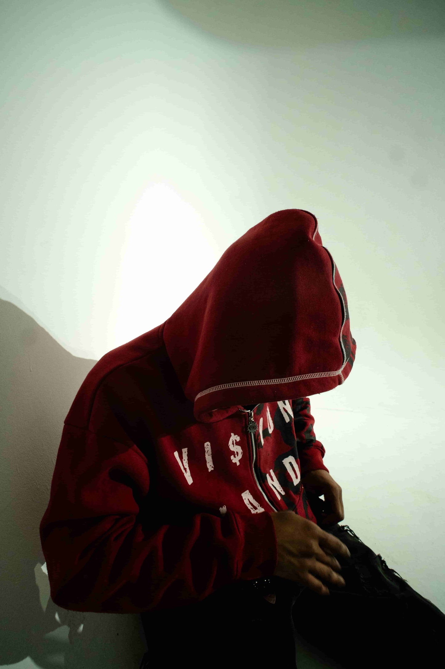 STAY VIGILANT HOODIE (Vintage Red)